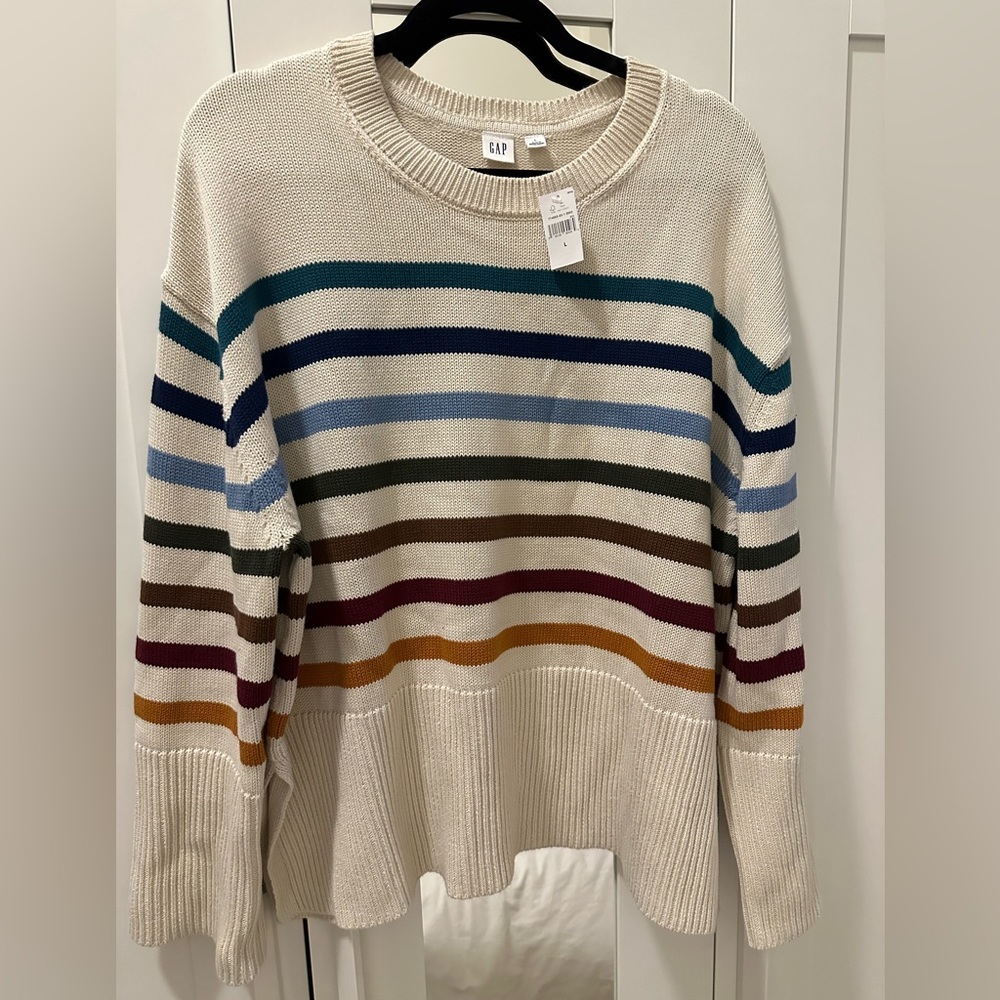 Gap Split Hem Crew Neck Sweater - image 2